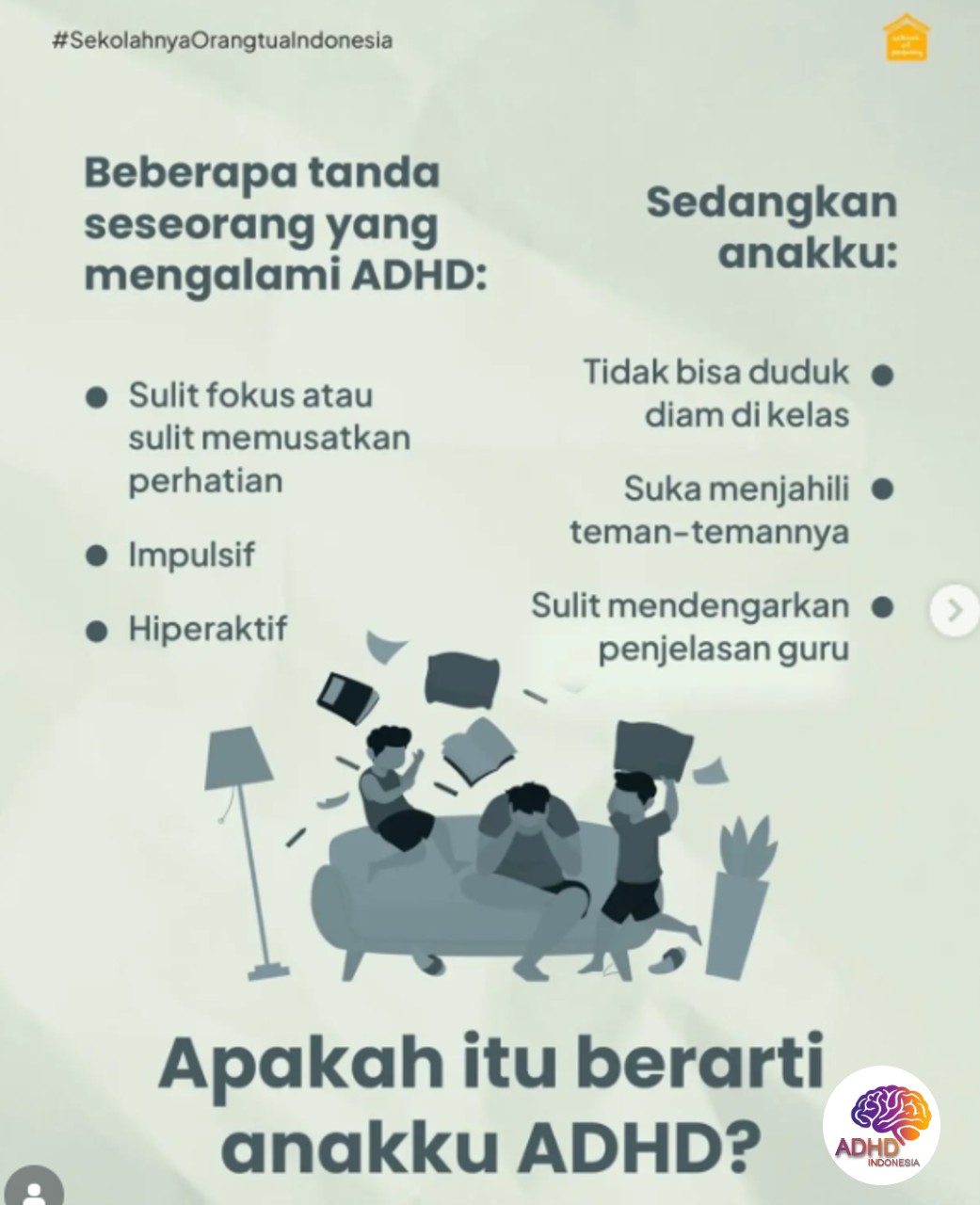 Ciri dan Gejala ADHD pada Anak Usia Dini di Kabupaten Tanah Laut