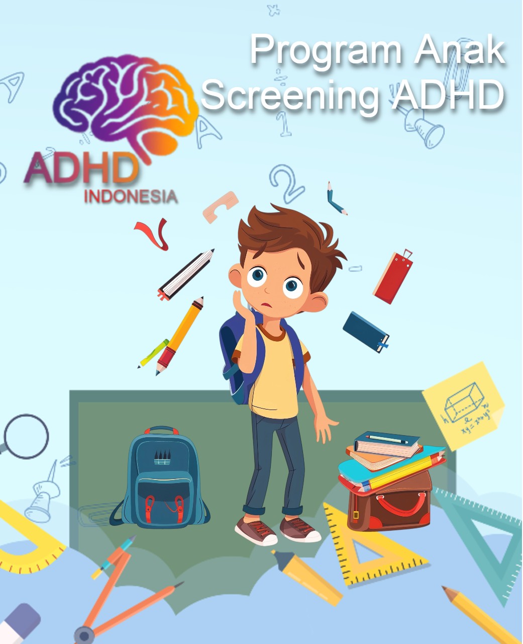 Program ADHD Indonesia Kabupaten Tanah Laut Screening ADHD Non-Diagnostik