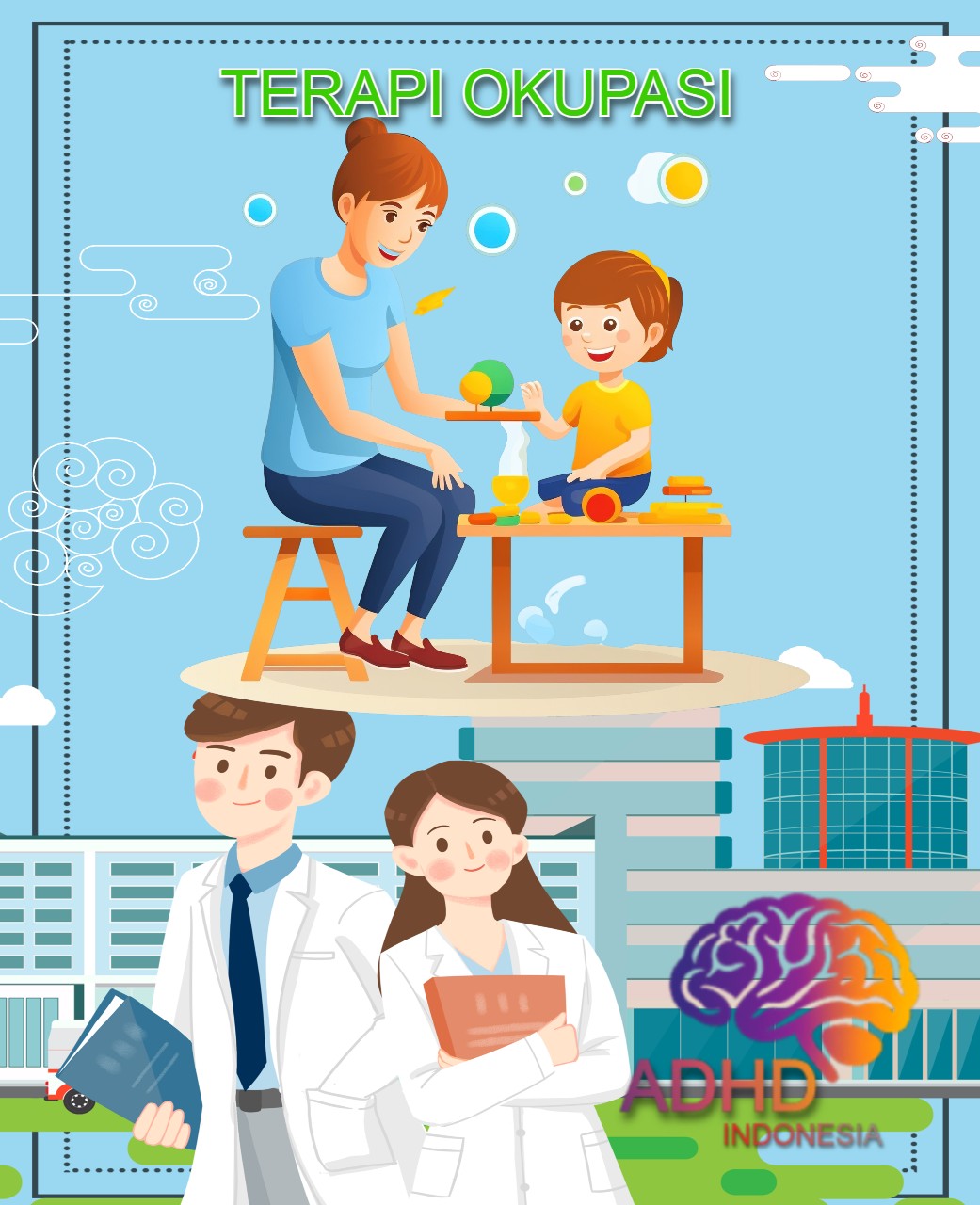 Rujukan untuk Terapi Okupasi untuk Anak ADHD Indonesia Kabupaten Tanah Laut